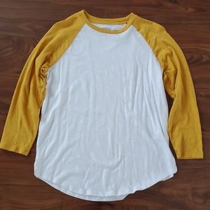 Old Navy baseball shirt